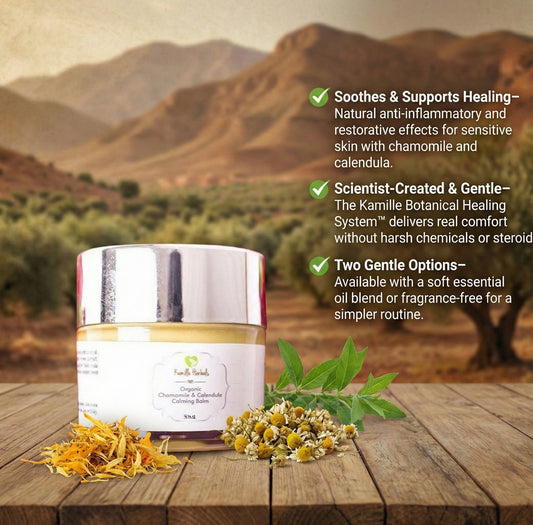 Organic Chamomile & Calendula Calming Balm