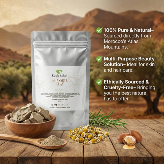 Ghassoul (Rhassoul) Clay Moroccan Lava Clay