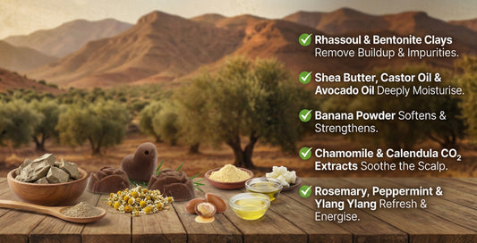 Chocolate & Rhassoul Clay Deep Nourishing Hair Mask