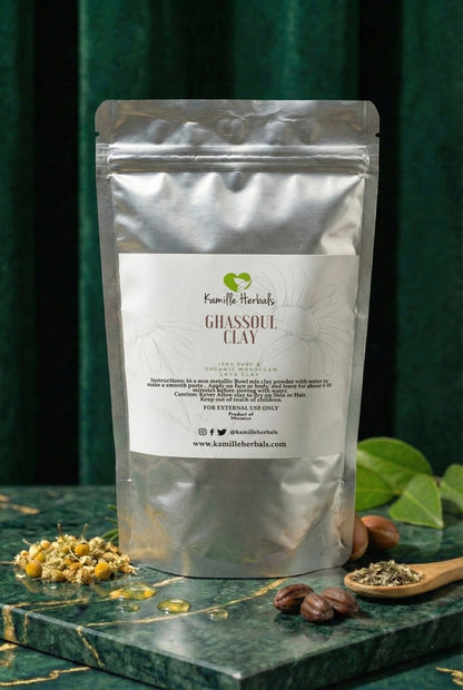 Ghassoul (Rhassoul) Clay Moroccan Lava Clay Bundle 60g