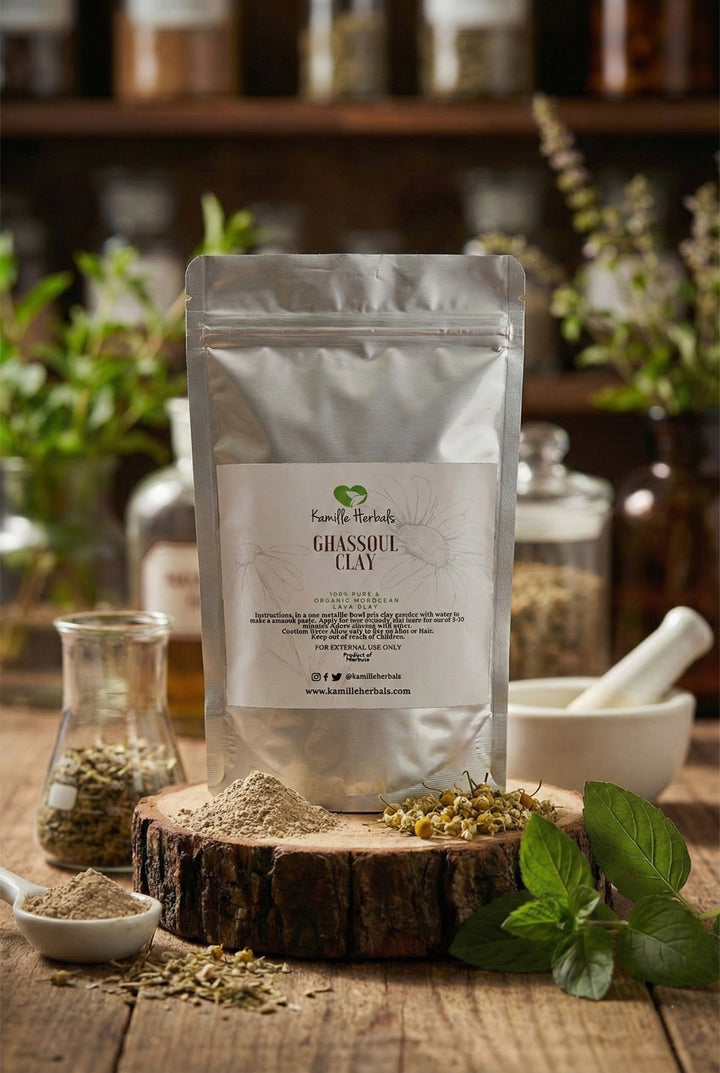 Ghassoul (Rhassoul) Clay Moroccan Lava Clay